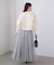 チュールフレアスカート