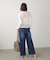 デニムベーカーパンツ