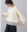 軽量レイヤードニットプルオーバー