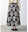 エンブロイダリーフレアスカート