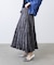 ワッシャーマットサテンスカート