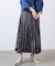 ワッシャーマットサテンスカート