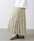 ワッシャーマットサテンスカート