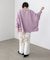 ダンボールワイドシルエットプルオーバー