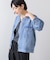 デニムノーカラージャケット