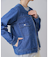デニムノーカラージャケット