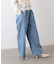 ライトデニムイージーワイドパンツ
