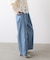 ライトデニムイージーワイドパンツ