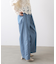 ライトデニムイージーワイドパンツ