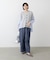 ライトデニムイージーワイドパンツ
