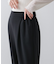 カットジョーゼットストレートパンツ