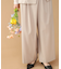 ラップワイドパンツ