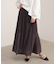 ワッシャーティアードスカート