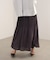ワッシャーティアードスカート