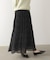 ワッシャーティアードスカート