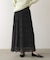 ワッシャーティアードスカート