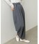 【Bab】【選べるサイズ展開】ツータックルーズベルト付スラックスパンツ