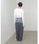 【Bab】【選べるサイズ展開】ツータックルーズベルト付スラックスパンツ