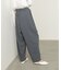 【Bab】【選べるサイズ展開】ツータックルーズベルト付スラックスパンツ