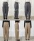 【Bab】【選べるサイズ展開】ツータックルーズベルト付スラックスパンツ