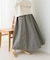 タックボリュームフレアスカート