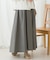 タックボリュームフレアスカート