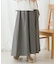 タックボリュームフレアスカート