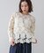 ケミカルレースブラウス