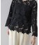 ケミカルレースブラウス