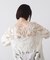 デザインレースカーディガン