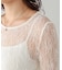 【Bab】メッシュレースプルオーバー