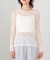 【Bab】メッシュレースプルオーバー