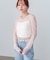 【Bab】メッシュレースプルオーバー