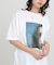 【Bab】フォトプリントＴシャツ