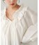 ギャザーフリルブラウス