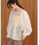 前後2WAY袖ボリュームリボンブラウス