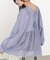 前後2WAY袖ボリュームリボンブラウス