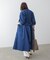 デニムロングコート