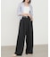 【Bab】【サイズ展開あり】ツータックワイドパンツ