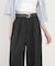 【Bab】【サイズ展開あり】ツータックワイドパンツ