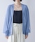 チュールドッキングカーディガン