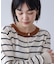 ボーダークルーカーディガン