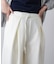 スレンダーベルトワイドパンツ