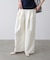 スレンダーベルトワイドパンツ