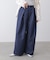 スレンダーベルトワイドパンツ