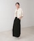 アシメドロストスリットタイトスカート