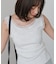 ベーシックシアーラインタンクトップ