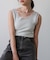 ベーシックシアーラインタンクトップ