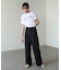 【サイズ展開あり】ウエストレースパンツ