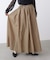 カラーフレアスカート